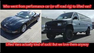 Performance Car Motorcycle & 4x4 Truck enthusiasts buying/starting lifted camper van overland builds