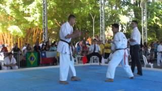 2º World Cup Karate Toeikan - Rafael Rodrigues (IFK Brazil) Vs Cosme Santos (Kyokushin)