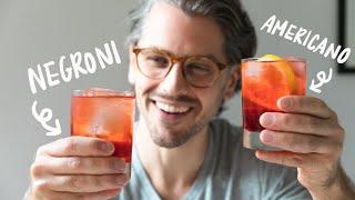 The Negroni and the Americano | easy cocktails with Campari!