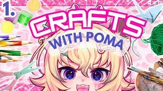 【Crafting】LET'S MAKE LEAF DISHES!【 Poma Pon | V4Mirai | ENVtuber 】