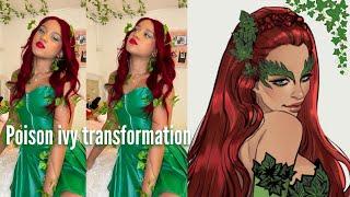 *Poison Ivy Halloween Transformation*