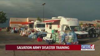 Salvation Army disaster training