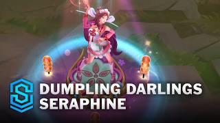 Dumpling Darlings Seraphine Skin Spotlight - Pre-Release - PBE Preview - League of Legends