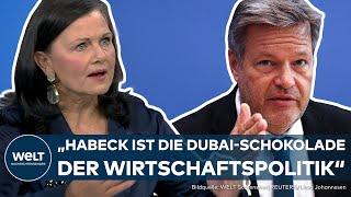 DEUTSCHLAND: "Problem wird ignoriert" - Gitta Connemans Abrechnung mit Habecks Wirtschaftspolitik