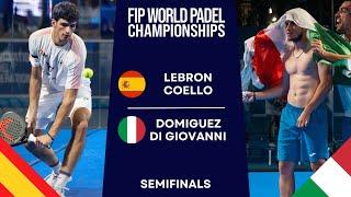 PURE QUALITY! | Lebron/Coello VS Dominguez/Di Giovanni | WORLD PADEL CHAMPIONSHIPS 2024 | Highlights