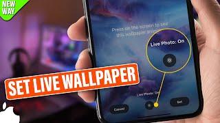 iPhone 13 Pro/13/13 Pro Max: How to set live wallpaper iphone