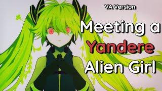 [VA]Meeting a Yandere Alien GirlF4M | Yandere | Abduction | Willing Listener | Alien Speaker