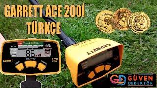 Garret ACE 200i Kullanım Videosu garrett 200 i nasıl kullanılır