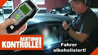 Zu viel getrunken?  Audi-Fahrer riecht stark nach ALKOHOL! |1/2| Kabel Eins | Achtung Kontrolle