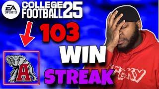 I Cant Believe I Lost My 103 Game Win Streak Like This..