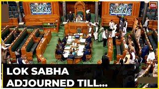 Parliament Monsoon Session : Lok Sabha Adjourned Till 11AM  Tomorrow