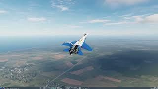 Kvochur's Bell Maneuver? | DCS | SU27 FLANKER |