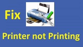 printer not printing! Fix - Howtosolveit