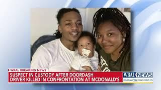 McDonald's worker arrested in shooting of DoorDash driver