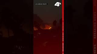 WATCH: Viewer video of fires devastating multiple parts of Los Angeles County in Southern California