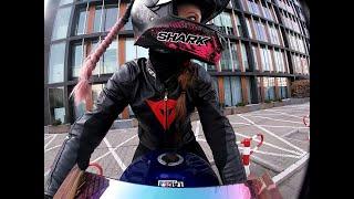 New season chillout ride [GSXR bikergirl]