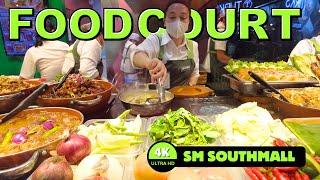 [4K] SM SOUTHMALL FOOD COURT 2024 - Let’s See What Tasty Food This Stylish Food Court Offers!