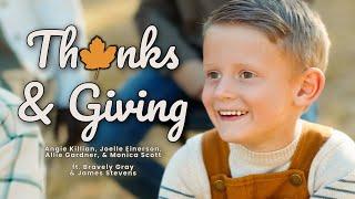 THANKS & GIVING - Children's Song About Gratitude & Giving #Thankful