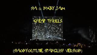 Sia & Nicky Jam - Cheap Thrills (SiaOnYouTube Spanglish Version)