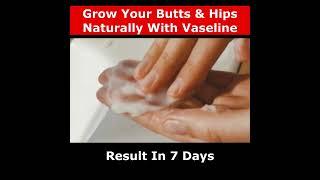 How To Gain Bigger Butt And Hips In 7 Days / You Will Be ShockedNatural Remedies#shorts