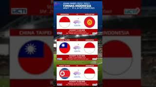 Jadwal ASIAN GAMES timnas Indonesia 2023 #shorts #asiangameslive #timnasindonesia #asiangames2023