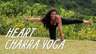 16 Minute Heart Chakra Yoga | Yoga with Aloha