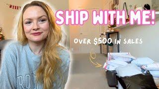 Package & Ship Sales With Me! How I ship on Poshmark & Ebay! What sold FAST and for GREAT PROFIT