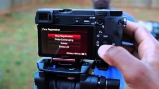 Sony a6300 Face Registration (Auto Focus)