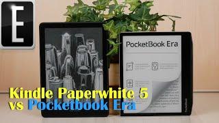 Kindle Paperwhite 5 vs Pocketbook Era | Comparison