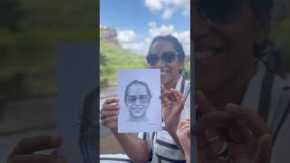 Drawing a @travelwithwife  #dilshanherathart #art