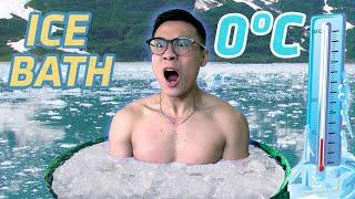 10 Days Diving in 0 DEGREE Ice Bath and the unexpected result (Wim Hof Method) | THE DAN