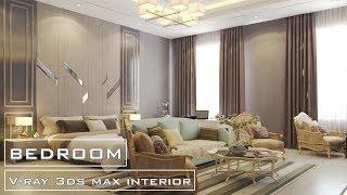 Vray 3dsmax interior - vray settings -  vray lighting tutorial -1