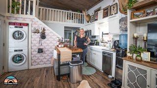 Her Adorable 399 SqFt Tiny House - Tiny Home Community Life