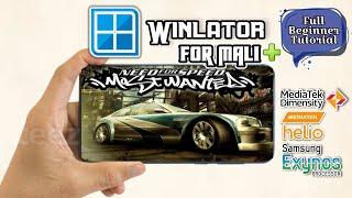 Winlator | How To Play NFS Mostwanted On All Mali/Mediatek/Helio/Exynos  | Full Beginner Tutorial