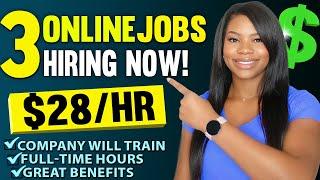 3 Hiring Immediately Work From Home Jobs - Up to $28.27 Per Hour!