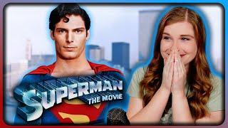 Crushing HARD on SUPERMAN (1978) | First Time Reaction!