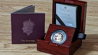 Unboxing the new 2023 King Charles III Coronation Sovereign