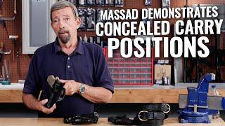 Massad Ayoob: The Pros and Cons of AIWB, IWB and OWB Concealed Carry Positions - Critical Mas Ep 15