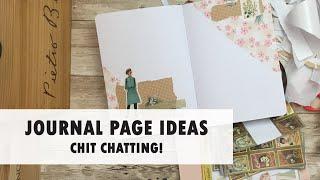 Journal Page Ideas with Printable Papers