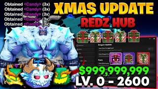 BLOX FRUITS Script Mobile UPDATE XMAS AUTO FARM | COLLECT GIFT | PREHISTORIC | DOJO QUEST (NO KEY) 