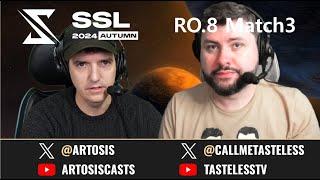 [ENG] 2024 SSL AUTUMN | RO.8 M3 Rain vs Rush (Tastosis)