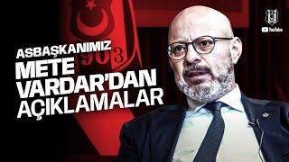 Asbaşkanımız Mete Vardar'dan Açıklamalar ️