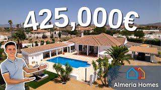 RESERVED! Spanish property in Almeria | 4 bedroom villa with a pool in Albox | Villa Gold - AH13826