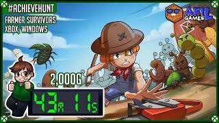 #AchieveHunt - Farmer Survivors (Xbox, Windows) - 2,000G in 43m 11s!