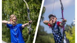 Leo Petterson v Ryan Davis – barebow men semifinal 1 | Birmingham 2022 World Games