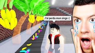 ROBLOX JE VENDS DES BANANES POUR SAUVER MON SINGE DE COMPAGNIE...