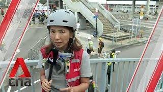 Hong Kong protests: Demonstrators hit the streets on China's National Day