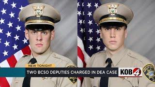 2 Bernalillo County sheriff's deputies charged in DEA case