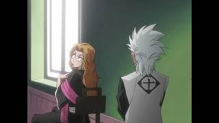 Toshiro scares Rangiku