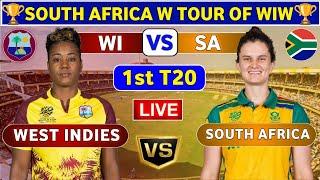 South Africa Women vs West Indies Women, 1st T20 | SAW vs WIW 1st T20 Live Score & Commentary
